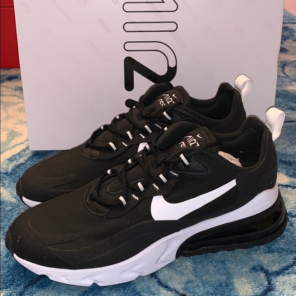 Nike Shoes Nike Air Max 27 React Men Shoes Black New In Box Poshmark Nike Shoes Nike Air Max 27 React Men Shoes Black New In Box Poshmark